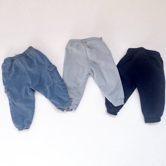 H&M 8 Piece Baby Pants Bundle Grey/Green/Blue, 12 months - Picture 5 of 13